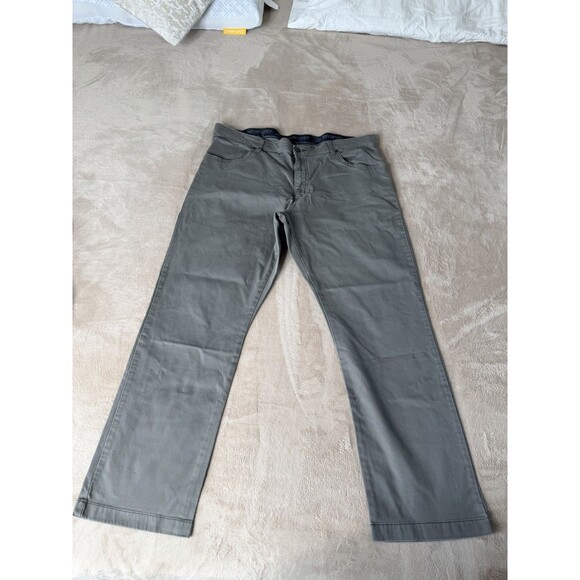 Wrangler Other - Wrangler Gray Stretch Work Pants Men’s — Slim Fit / Lightweight —size 38x29